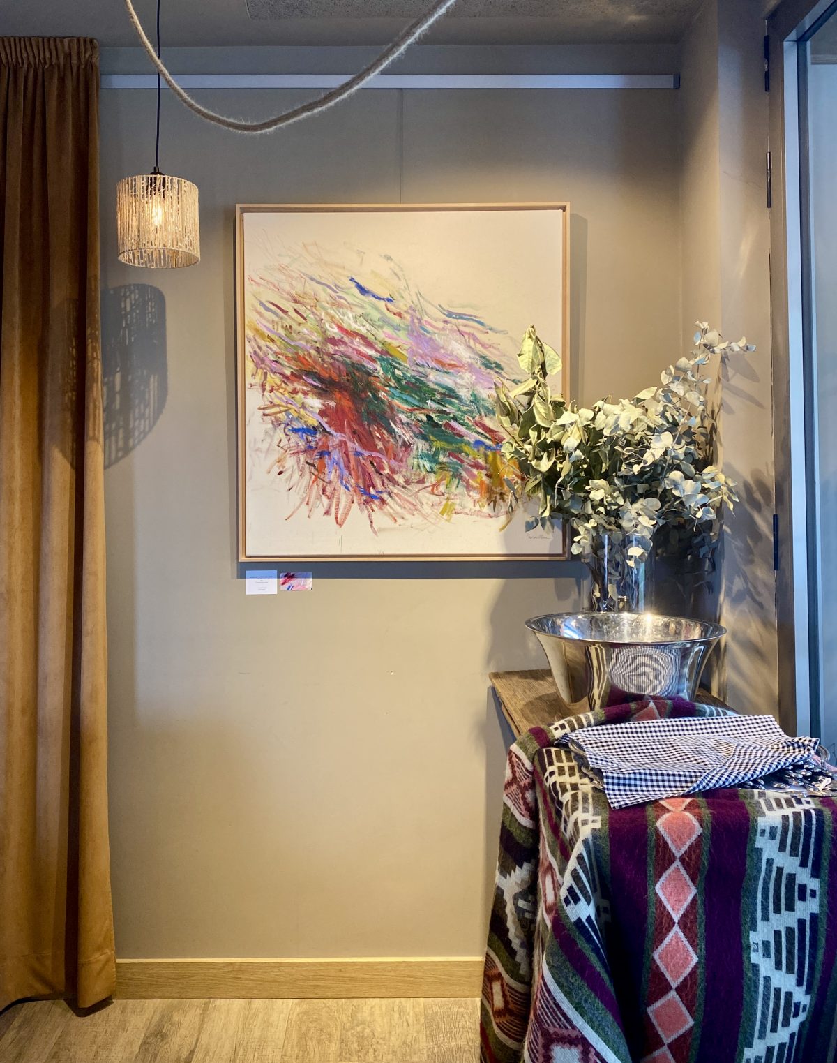 RECOLECTAR Y COCINAR CON LA ABUELA / 92 x 99 cm