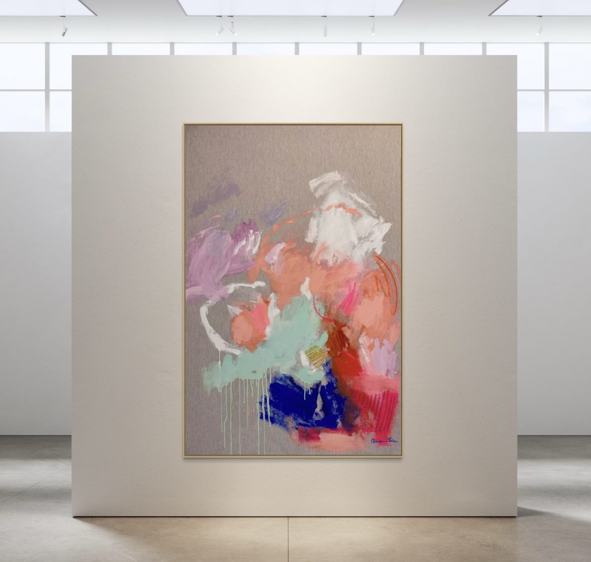 JUSTO LO QUE NECESITABA / 133 x 87 cm