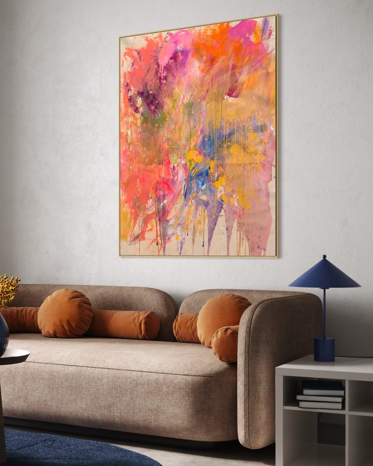 MUSICAL COMPOSITION  / 100 x 130 cm