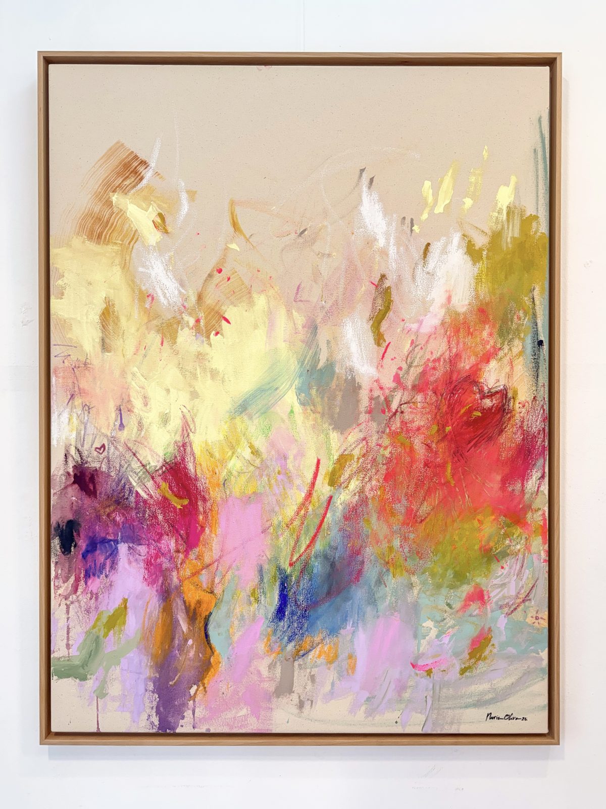 I WILL LOVE YOU / 120 x 90 cm