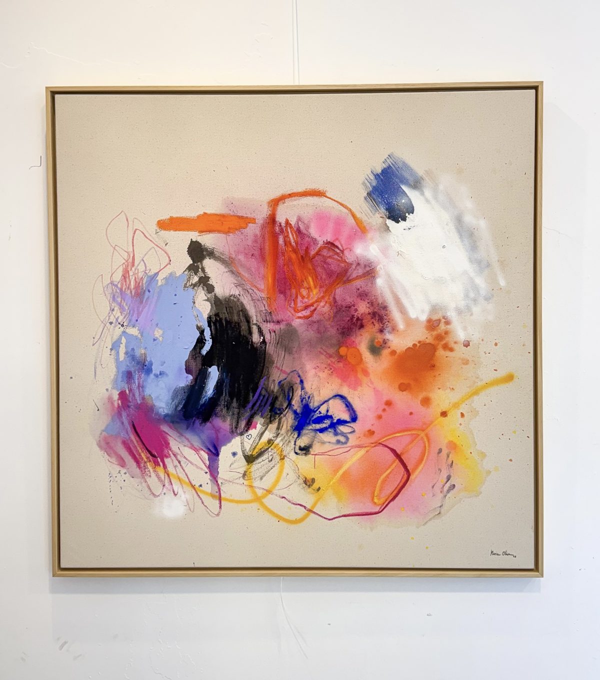 THE POWER OF CHOICE / 100 x 100 cm