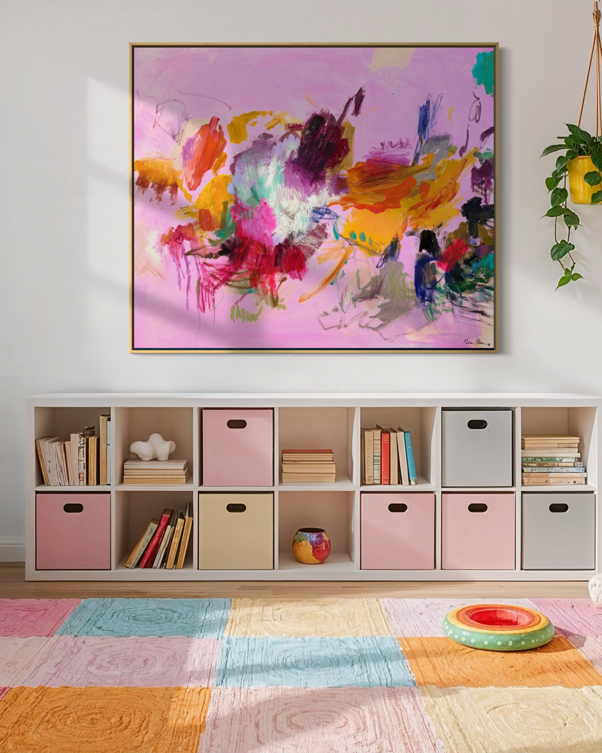 BOUQUET / 98 x 82 cm