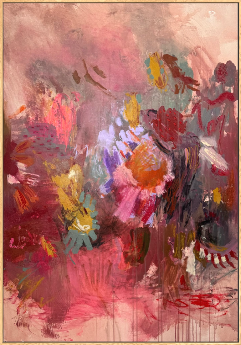 Everything that bloomed late / 132 x 92 cm