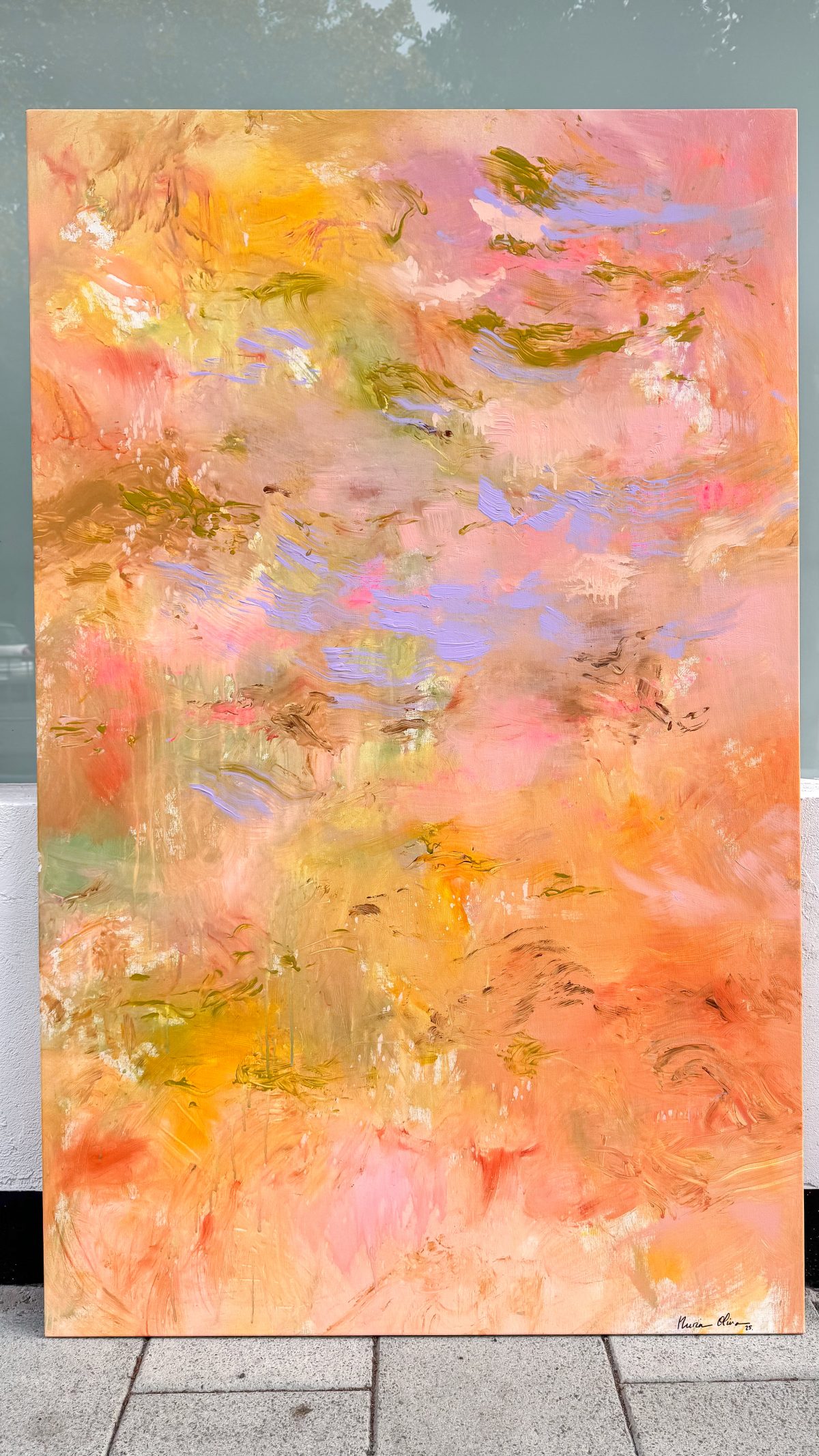 De mi, para mí / 160 x 100 cm