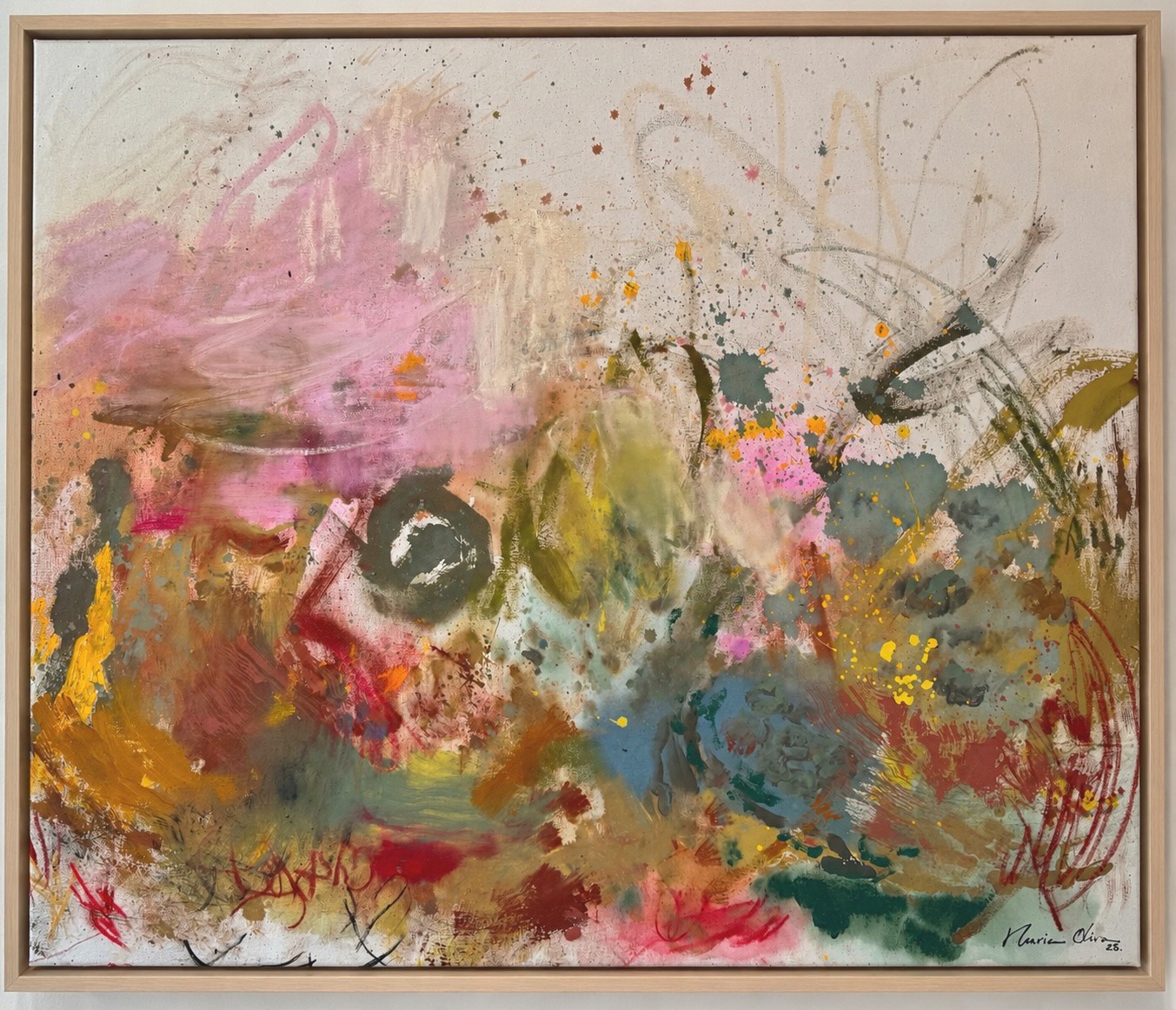 The friendship walk / 130 x 110 cm