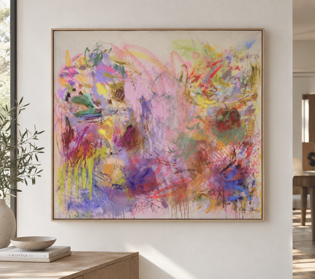 Love and other crazy things / 130 x 115 cm