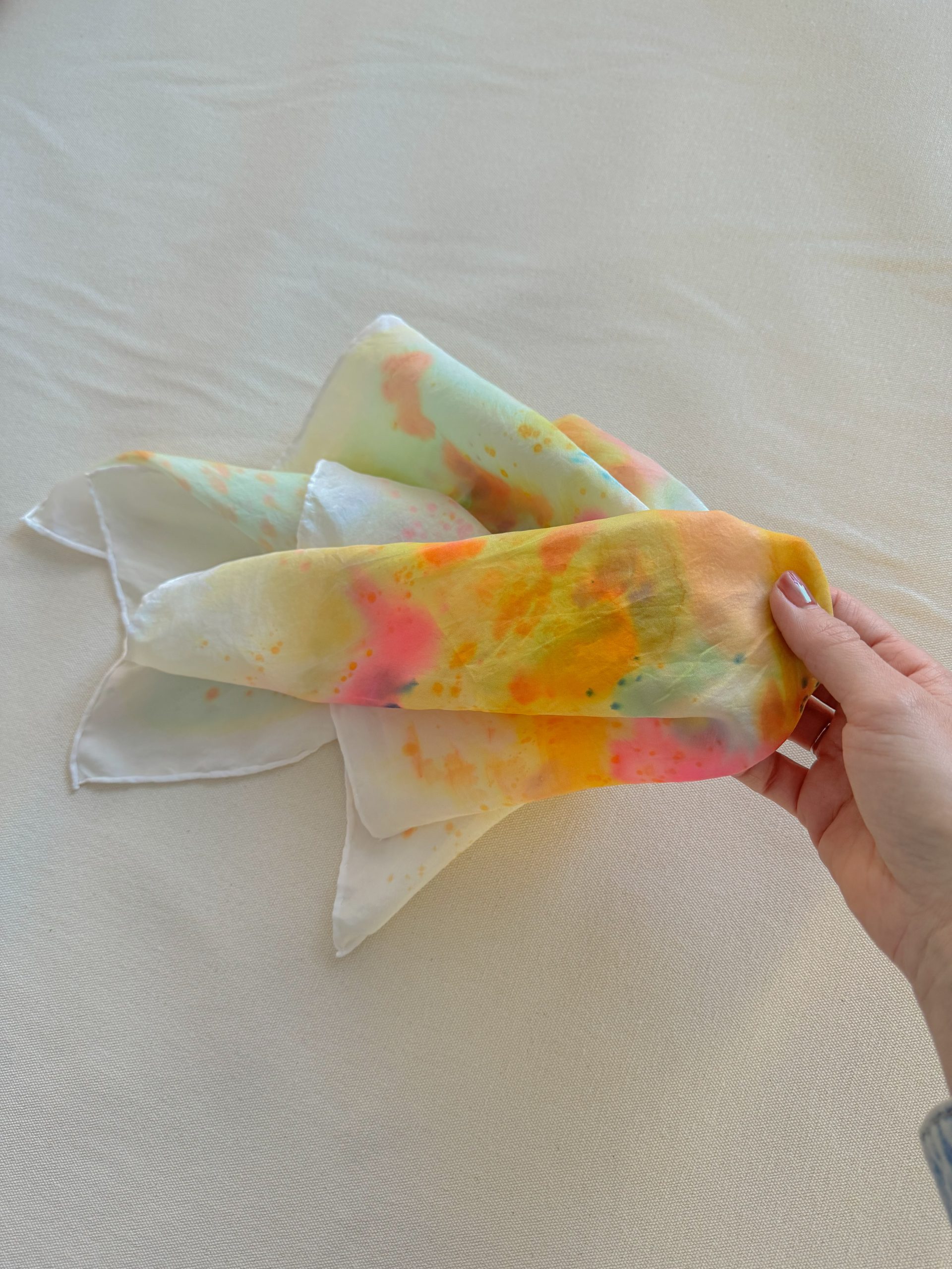 Silk scarf 1 / 55 x 55 cm - Imagen 3