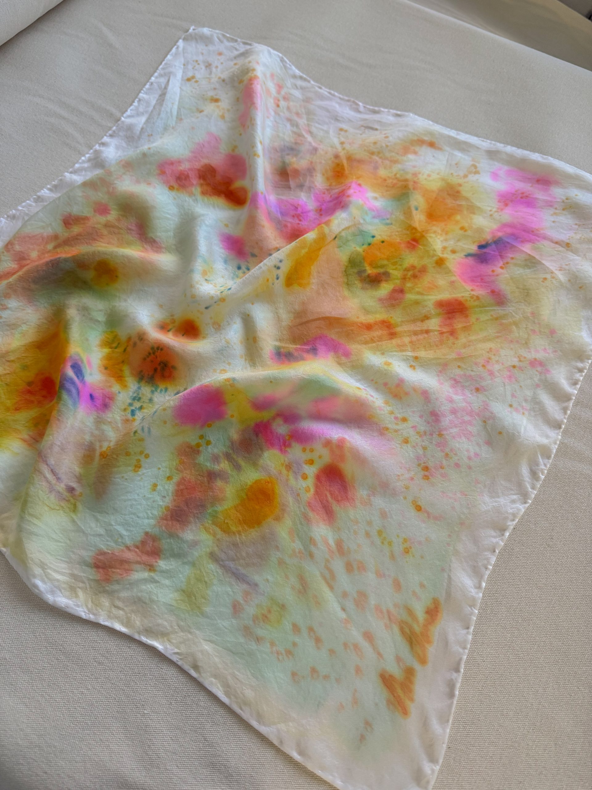 Silk scarf 1 / 55 x 55 cm - Imagen 4